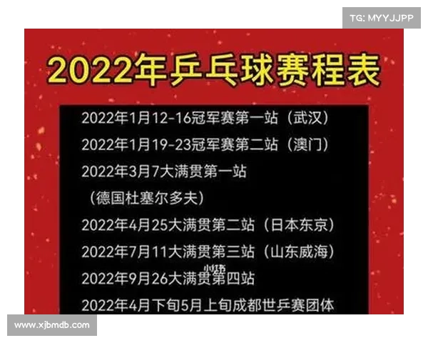 最新国乒赛事消息 最新国乒赛事消息